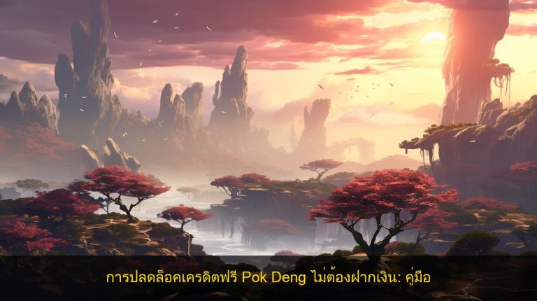 การปลดล็อคเครดิตฟรี Pok Deng ไม่ต้องฝากเงิน: คู่มือ